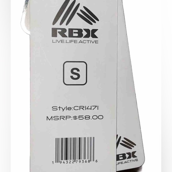 RBX $58 NWT Ombre Dip Dye French Terry Hoodie Lavender Hooded Top Shirt - Picture 5 of 7